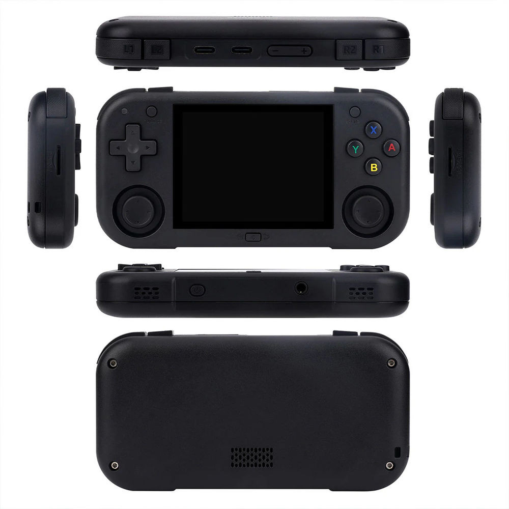 Consola de retro gaming Magicx Mini Zero 28 V2, quad core 1.8 GHz, 2GB RAM, IPS LCD 2.8" 640x480, 2900mAh, WiFi, negru [3]