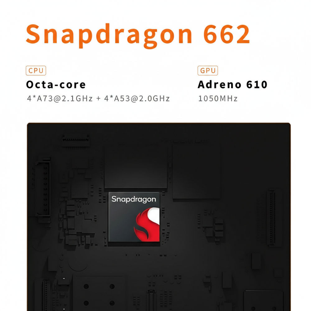 Consola portabila Mangmi Air X, Qualcomm Snapdragon 662 2GHz, 4GB LPDDR4X, IPS LCD 5.5" 1920x1080, 5000 mAh, WiFi 5, Bluetooth 5.0, alb [6]