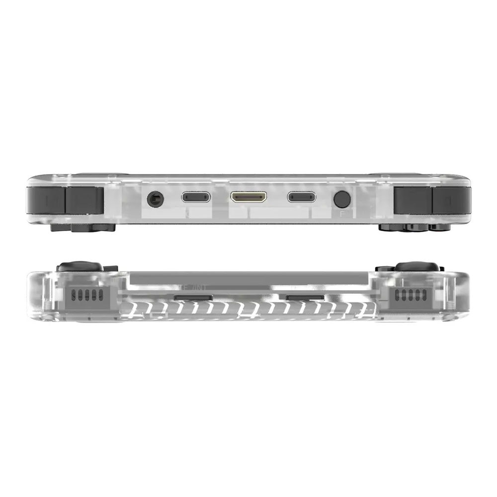 Consola portabila retro ANBERNIC RG35XX H cu jocuri, quad core Cortex-A53 1.5GHz, 1GB LPDDR4, IPS LCD 3.5" 640x480, 3300 mAh, WiFi 5, Bluetooth 4.2, alb transparent [4]