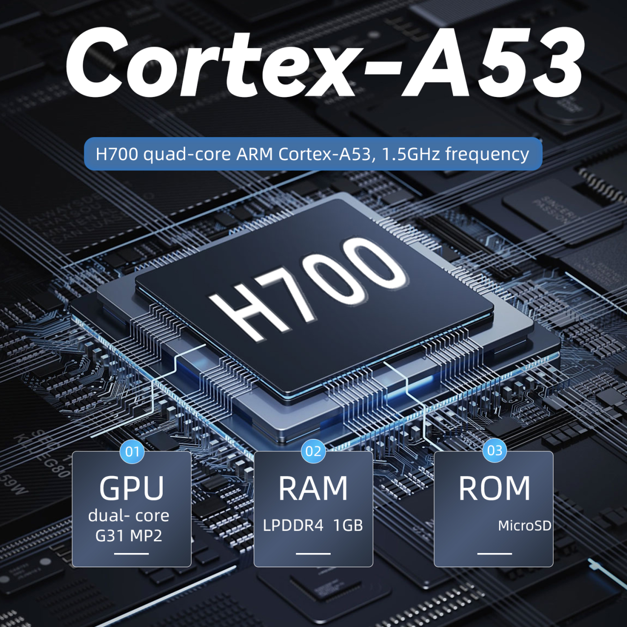 Consola portabila retro ANBERNIC RG35XX H cu jocuri, quad core Cortex-A53 1.5GHz, 1GB LPDDR4, IPS LCD 3.5" 640x480, 3300 mAh, WiFi 5, Bluetooth 4.2, negru [4]