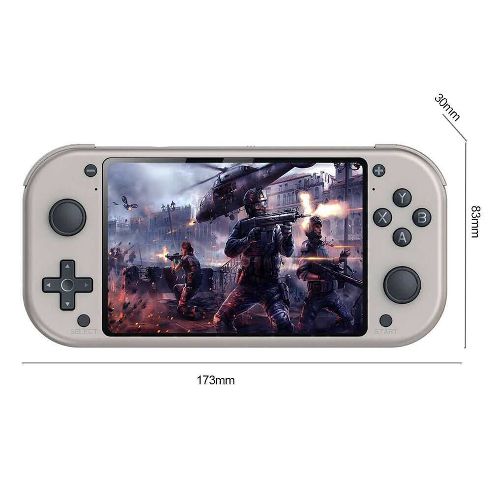 Consola retro DATA FROG M17 64GB cu jocuri, quad core Cortex-A7 1.2GHz, GPU Mali-400 MP2 500MHz, 256MB LPDDR3, 4.3" IPS 480x272 16:9, acumulator 1800 mAh, crem, portabila [7]