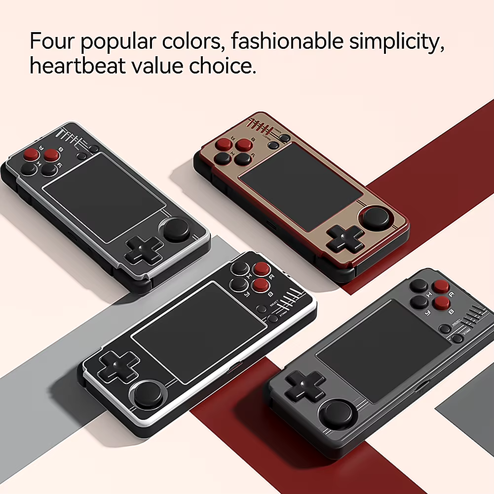 Consola retro portabila Miyoo A30 cu jocuri incluse, 4-core 1.5GHz, 512MB, IPS LCD 2.8" 640x480, 2600mAh, negru [8]