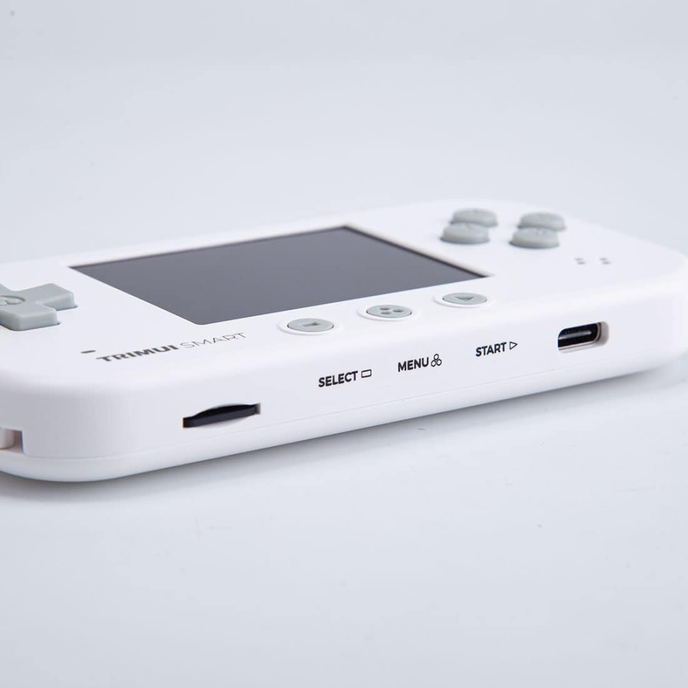 Consola retro portabila TRIMUI Smart 64GB cu jocuri, Cortex-A7 1.2GHz, 128MB LPDDR4, IPS LCD 2.4" 320x240, 1000 mAh, WiFi 4, Bluetooth 4.0, alb [3]