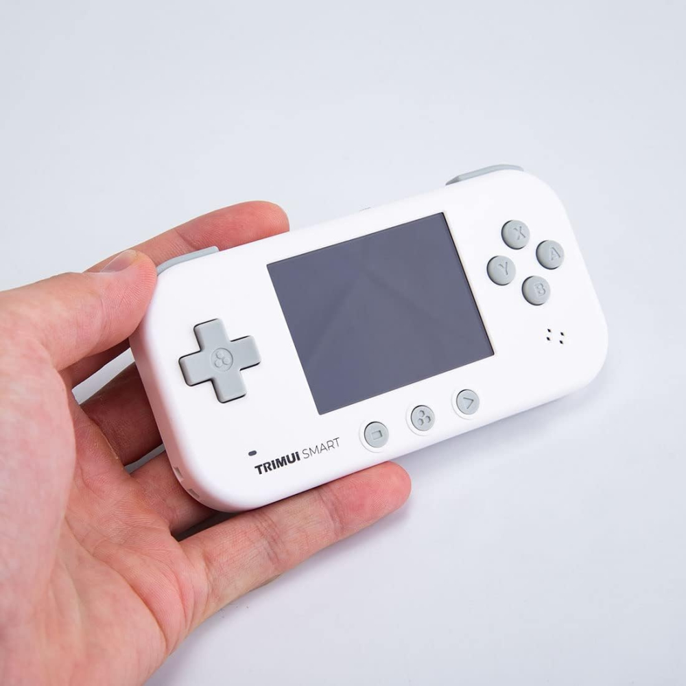 Consola retro portabila TRIMUI Smart 64GB cu jocuri, Cortex-A7 1.2GHz, 128MB LPDDR4, IPS LCD 2.4" 320x240, 1000 mAh, WiFi 4, Bluetooth 4.0, alb [4]