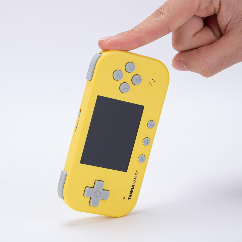 Consola retro portabila TRIMUI Smart 64GB cu jocuri, Cortex-A7 1.2GHz, 128MB LPDDR4, IPS LCD 2.4" 320x240, 1000 mAh, WiFi 4, Bluetooth 4.0, galben [5]