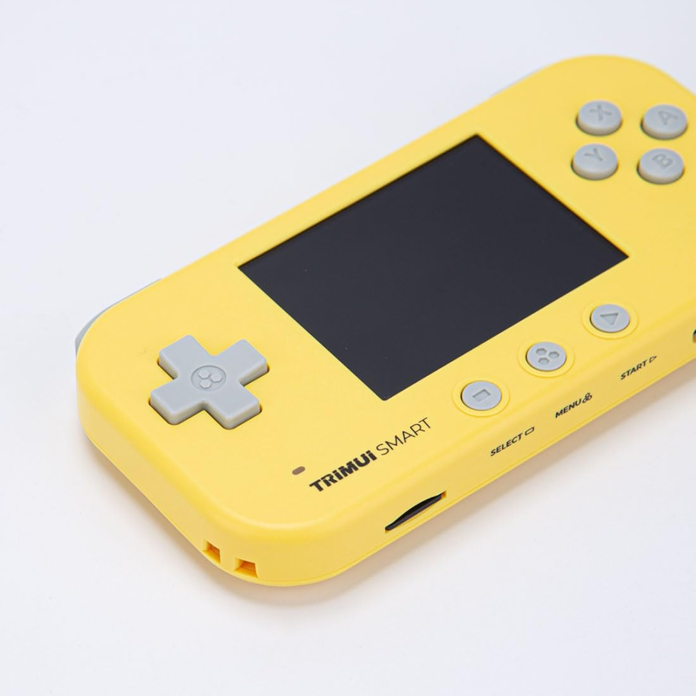 Consola retro portabila TRIMUI Smart 64GB cu jocuri, Cortex-A7 1.2GHz, 128MB LPDDR4, IPS LCD 2.4" 320x240, 1000 mAh, WiFi 4, Bluetooth 4.0, galben [6]