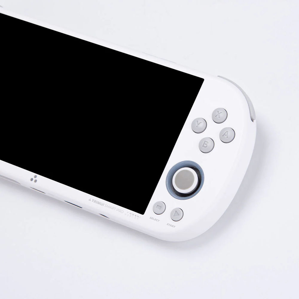 Consola retro portabila TRIMUI Smart Pro cu jocuri, quad core Cortex-A35 1.8GHz, 1GB LPDDR4, IPS LCD 4.96" 1280x720, 5000 mAh, WiFi 5, alb [7]