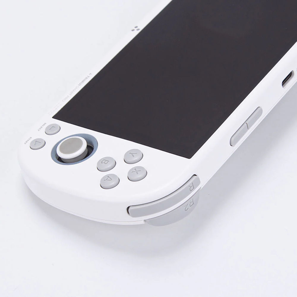 Consola retro portabila TRIMUI Smart Pro cu jocuri, quad core Cortex-A35 1.8GHz, 1GB LPDDR4, IPS LCD 4.96" 1280x720, 5000 mAh, WiFi 5, alb [8]