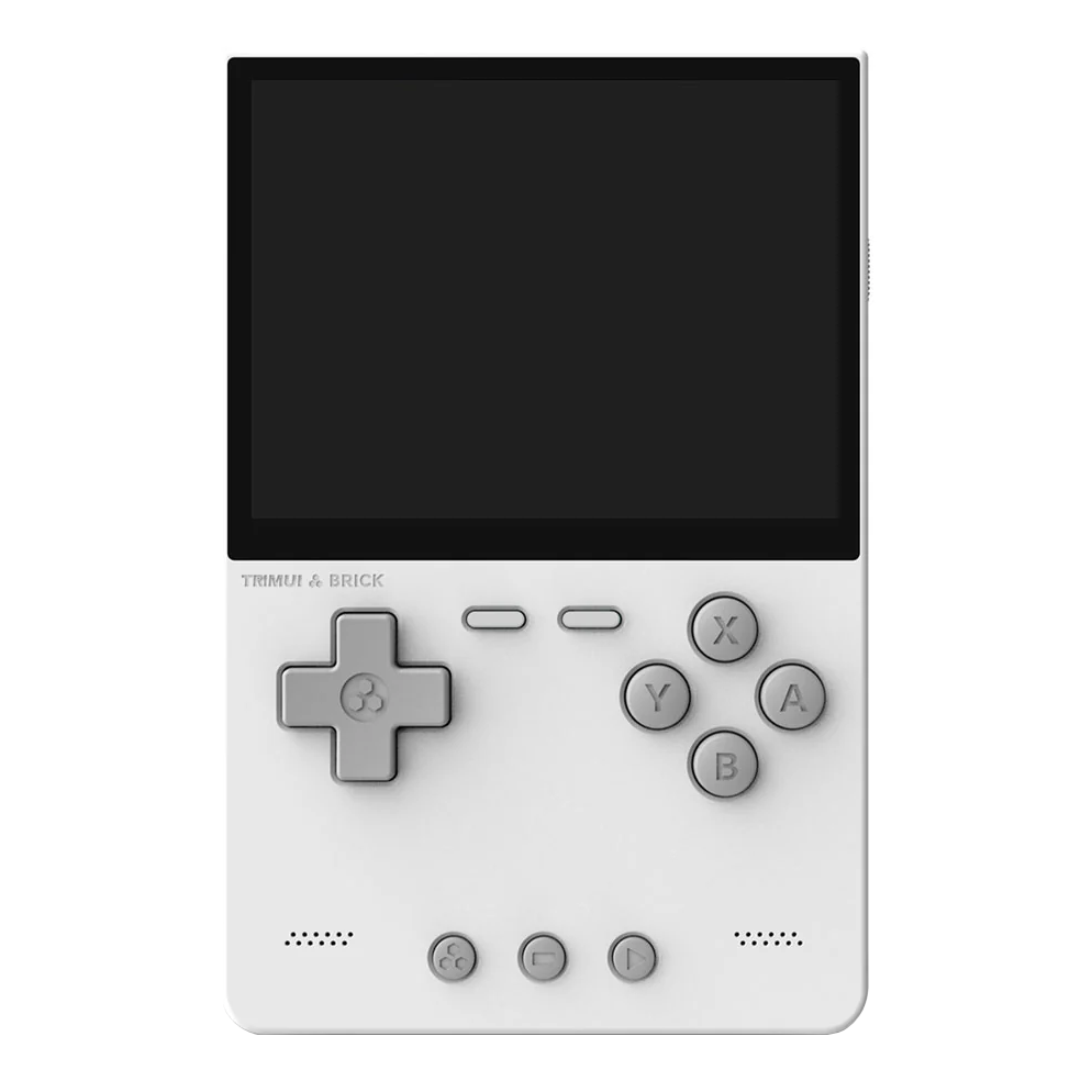 Consola retro TRIMUI Brick 64GB cu jocuri, quad core Cortex-A53 2.0GHz, 1GB RAM, IPS LCD 3.2" 1024x768 4:3, acumulator 3000 mAh, WiFi, Bluetooth, alba, portabila [4]