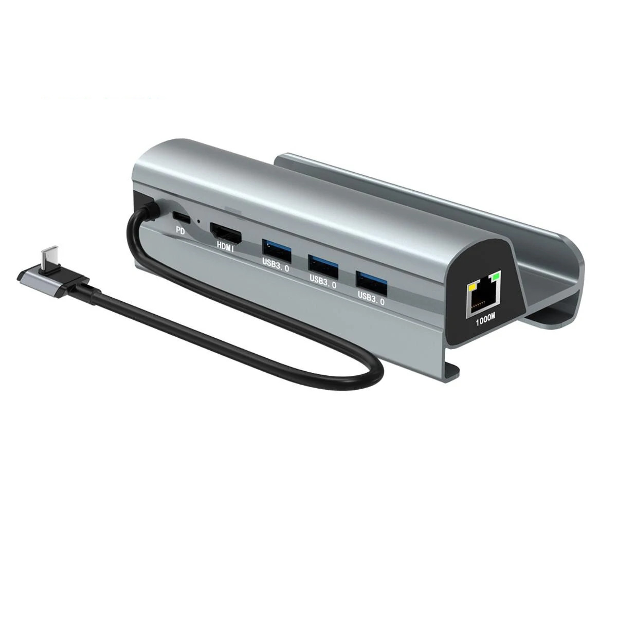 Docking Station Bakeey pentru Steam Deck, 3 x USB 3.0, HDMI 4K@60Hz, Gigabit Ethernet 1000Mbps si PD Hub de 60W [8]