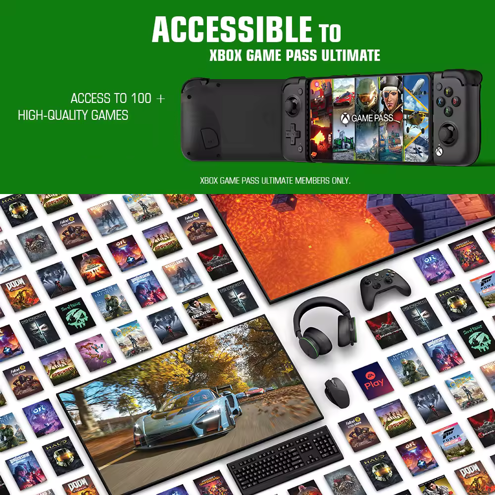 Gamepad GameSir X2 Pro Negru, pentru telefonul mobil, triggere analogice cu hall effect, butoane Kailh Microswitch, joystick-uri Alps 3D, incarcare Pass-through pe USB-C [10]
