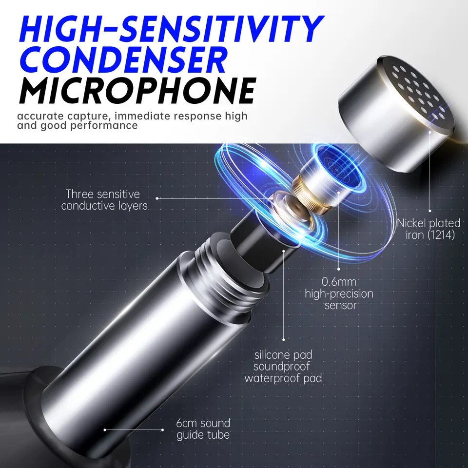 Sonometru digital FNIRSI FDM01, aparat pentru masurarea sunetului si a zgomotului intre 30 si 130dB, decibelmetru, dispay LCD iluminat, portabil, precis, compact [7]
