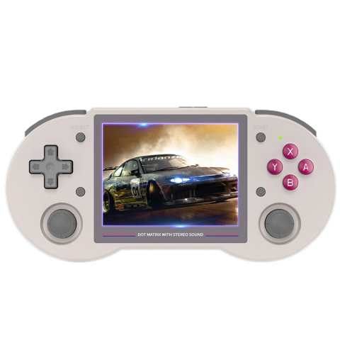 Gaming - Consola de joc ANBERNIC RG353PS, culoare gri, portabila, suport pentru 23+ emulatoare retro