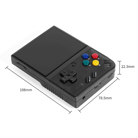 Consola de joc Miyoo Mini Plus, culoare neagra, portabila, suport pentru 15+ emulatoare retro [6]