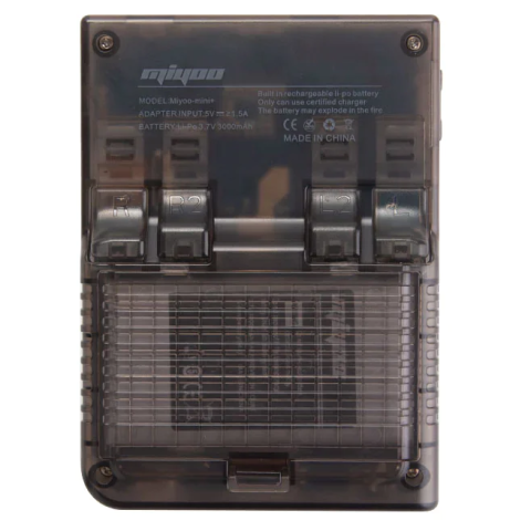 Consola de joc Miyoo Mini Plus, culoare neagra, portabila, suport pentru 15+ emulatoare retro [1]