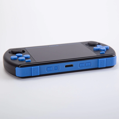 Consola de jocuri retro Powkiddy RK2023 128GB, culoare neagra, portabila, suport pentru 23+ emulatoare retro [8]