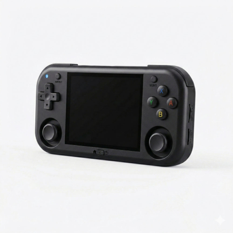 Consola de retro gaming Magicx Mini Zero 28 V2, quad core 1.8 GHz, 2GB RAM, IPS LCD 2.8" 640x480, 2900mAh, WiFi, negru [4]