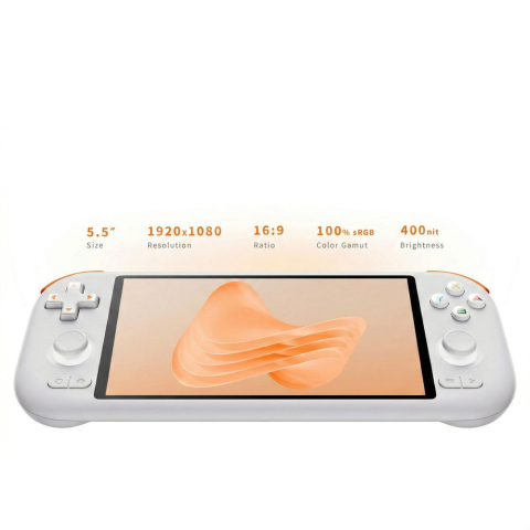 Consola portabila Mangmi Air X, Qualcomm Snapdragon 662 2GHz, 4GB LPDDR4X, IPS LCD 5.5" 1920x1080, 5000 mAh, WiFi 5, Bluetooth 5.0, alb [4]