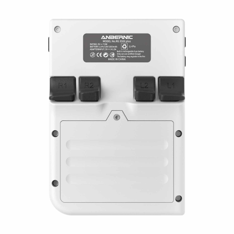 Consola retro portabila ANBERNIC RG35XX PLUS 64GB cu jocuri, quad core 1.5GHz, 1GB LPDDR4, IPS LCD 3.5" 640x480, 3300 mAh, WiFi 5, Bluetooth 4.2, alba [16]