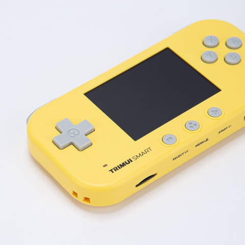 Consola retro portabila TRIMUI Smart 64GB cu jocuri, Cortex-A7 1.2GHz, 128MB LPDDR4, IPS LCD 2.4" 320x240, 1000 mAh, WiFi 4, Bluetooth 4.0, galben [5]