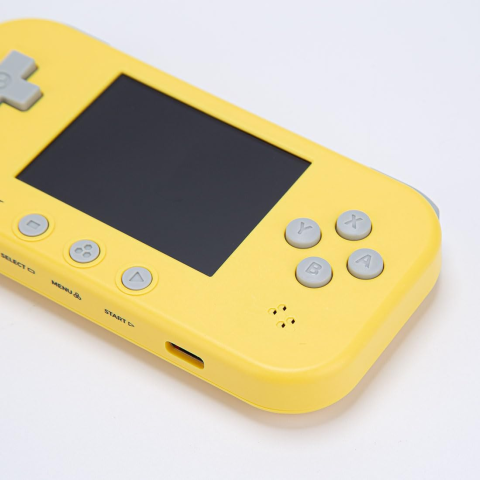 Consola retro portabila TRIMUI Smart 64GB cu jocuri, Cortex-A7 1.2GHz, 128MB LPDDR4, IPS LCD 2.4" 320x240, 1000 mAh, WiFi 4, Bluetooth 4.0, galben [2]