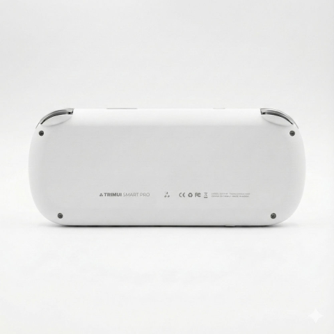 Consola retro portabila TRIMUI Smart Pro cu jocuri, quad core Cortex-A35 1.8GHz, 1GB LPDDR4, IPS LCD 4.96" 1280x720, 5000 mAh, WiFi 5, alb [2]