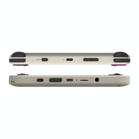 Consola retro portabila TRIMUI Smart Pro cu jocuri, quad core Cortex-A35 1.8GHz, 1GB LPDDR4, IPS LCD 4.96" 1280x720, 5000 mAh, WiFi 5, gri [3]