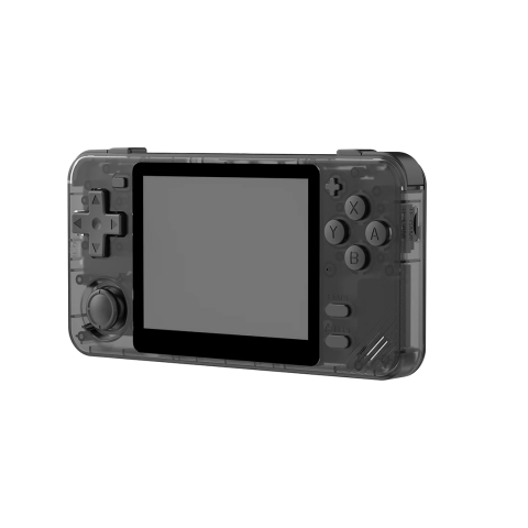 Consola retro Powkiddy RGB10X 64GB cu jocuri, quad core Cortex-A35 1.5GHz, 1GB RAM, IPS LCD 3.5" 640x480 4:3, acumulator 2800 mAh, neagra, portabila [2]