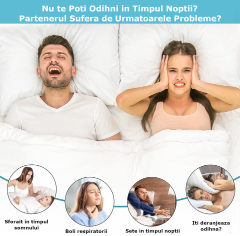 Dispozitiv Inteligent Anti-Sforait Clavi, Portabil, Tehnologie EMS, Imbunatateste Calitatea Somnului, Detecteaza Sforaitul, Regleaza Ritmul Respiratiei, Amelioreaza Apneea, USB, Negru [1]