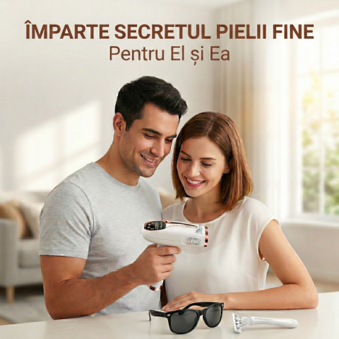 Epilator IPL Clavi, 999 999 Pulsatii, Epilare Definitiva, pentru Femei si Barbati, 5 Trepte de Intensitate, Indeparteaza Parul de pe Corp, Brate, Picioare, Axila, Facial si Inghinal, Alb [4]