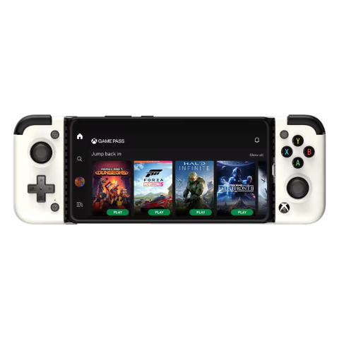 Gamepad GameSir X2 Pro Alb, pentru telefonul mobil, triggere analogice cu hall effect, butoane Kailh Microswitch, joystick-uri Alps 3D, incarcare Pass-through pe USB-C [11]
