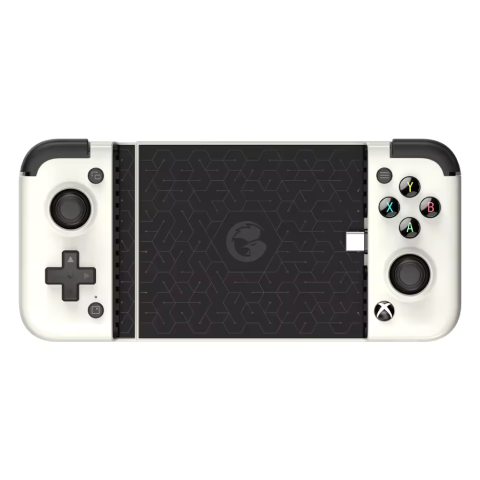 Gaming - Gamepad GameSir X2 Pro Alb, pentru telefonul mobil, triggere analogice cu hall effect, butoane Kailh Microswitch, joystick-uri Alps 3D, incarcare Pass-through pe USB-C