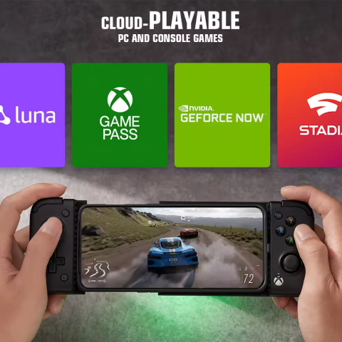 Gamepad GameSir X2 Pro Negru, pentru telefonul mobil, triggere analogice cu hall effect, butoane Kailh Microswitch, joystick-uri Alps 3D, incarcare Pass-through pe USB-C [8]