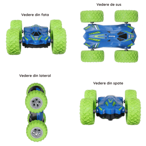 Masinuta cu telecomanda Eachine EC07 cu doua fete, speciala pentru cascadorii si drifturi [2]