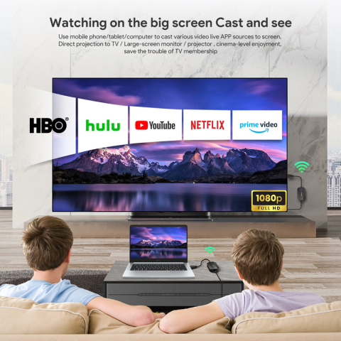 Set adaptoare extender wireless HDMI cu transmitator si receptor, Full HD, 1080p, 60Hz [5]