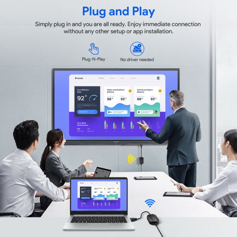 Set adaptoare extender wireless HDMI cu transmitator si receptor, Full HD, 1080p, 60Hz [4]