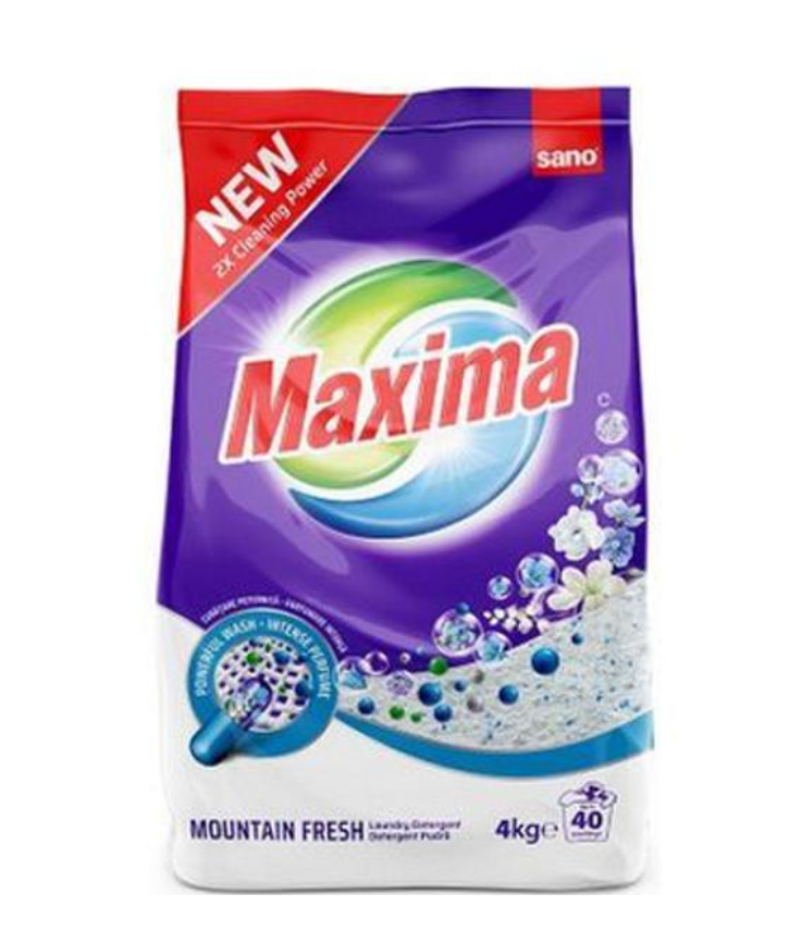 Detergent pudra pentru masina de spalat- Sano Maxima Mountain Fresh [2]
