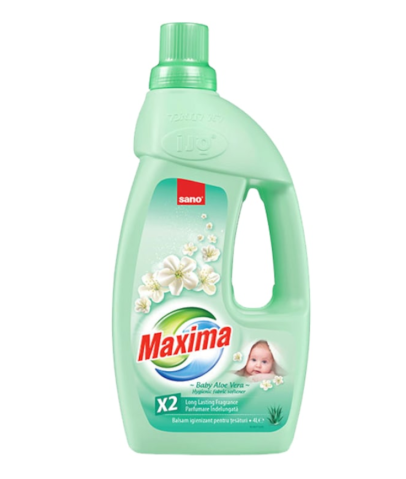 Detergenti haine si textile - Balsam de rufe Sano Baby Aloe Vera, 4 L