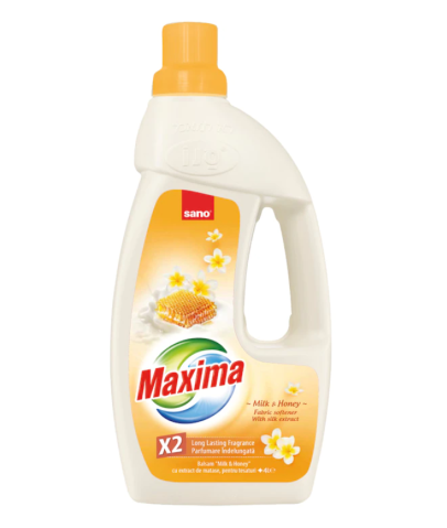 Detergenti haine si textile - Balsam de rufe Sano Milk&Honey, 4 L