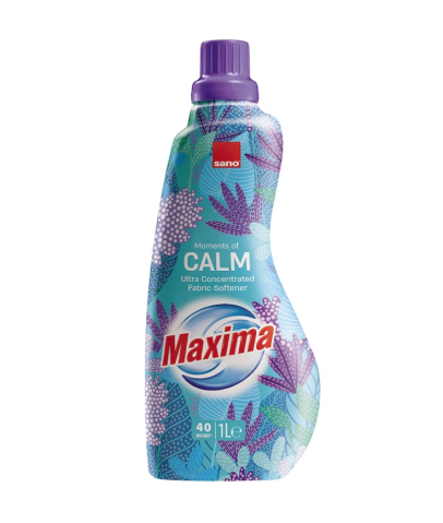 Detergenti haine si textile - Balsam de rufe ultra concentrat, Sano Calm , 1L  (40 spalari)