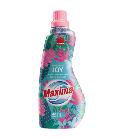 Detergenti haine si textile - Balsam de rufe ultra concentrat, Sano Joy, 1L (40 spalari)