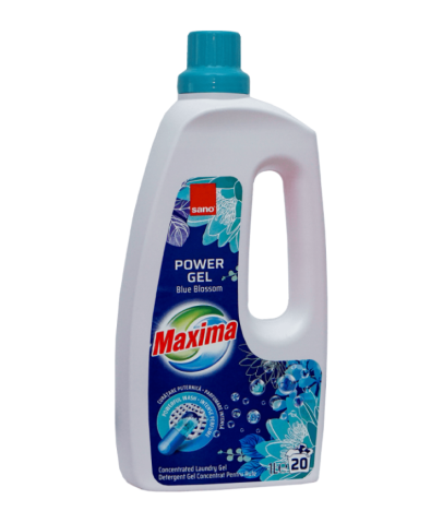 Detergenti Rufe - Detergent automat- Sano Maxima Power Gel (Blue Blossom), 1L