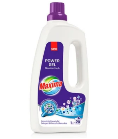 Detergenti Rufe - Detergent automat- Sano Maxima Power Gel  (Mountain Fresh)
