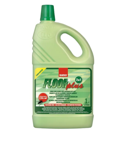 Detergent pardoseala - Detergent lichid cu efect insecticid pentru pardoseli, Sano Floor Plus, 1L