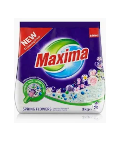 Detergenti haine si textile - Detergent pudra pentru masina de spalat- Sano Maxima Spring Flowers