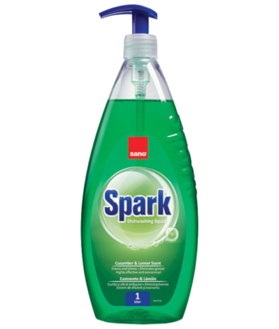 Bucatarie - Detergent vase Spark Castravete, 1 L