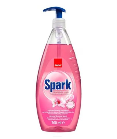 Bucatarie - Detergent vase Spark Migdale, 700 ml