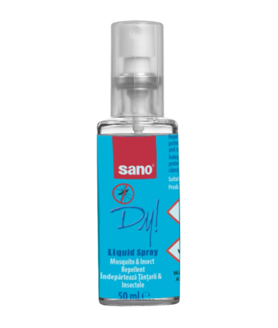 Pentru corp - Lotiune impotriva tantarilor- SANO DY Liquid Pump, 50 ml