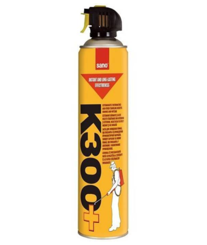 Solutii impotriva insectelor - SANO K-300, Spray insecticid cu aerosol impotriva insectelor taratoare, 630ml