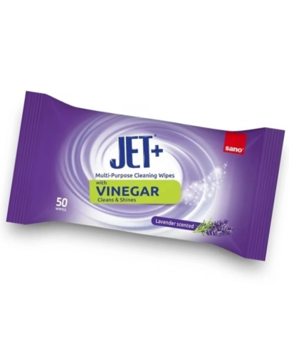 Baie - Servetele umede Sano, jet universal wipes cu otet, 50 servetele
